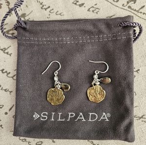 Silpada Sterling Silver Perfect Composition earrings W3146